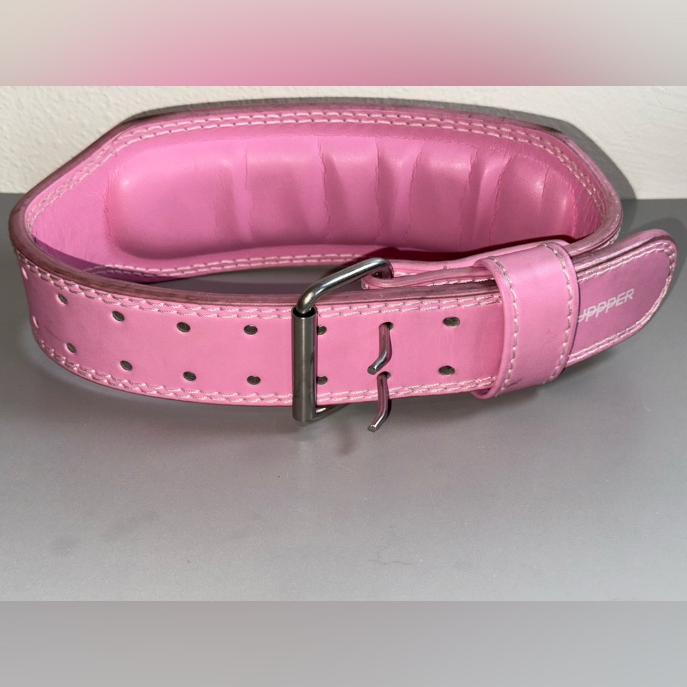 UPPER weightlifting belt in pink - Picture 5 of 5